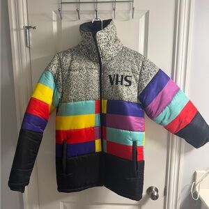 80s Style Winter Jacket Unisex